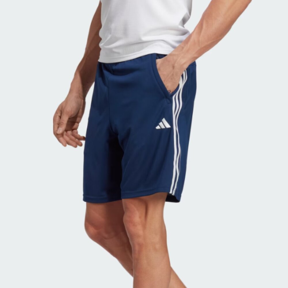 Adidas Men's Train Essentials Piqué 3-Stripes Training Shorts M. L , XL